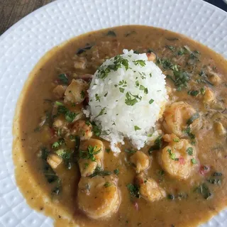 Shrimp touffe