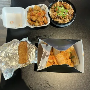 Chicken Parm Egg Roll