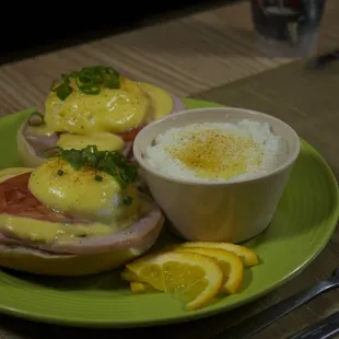 Gravy and Bagel Benedict