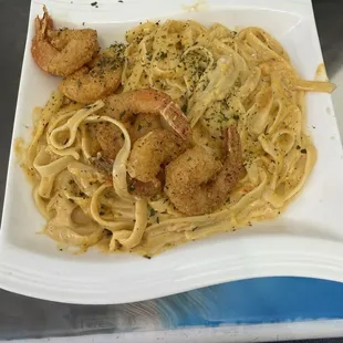 Creole bleu pasta