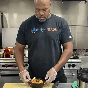 Chef Rex prepares every bowl fresh, on demand and ready to eat!