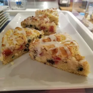Triple Berry Scones