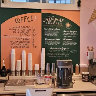affogato permanently on the menu!