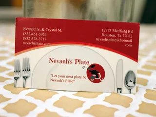 Nevaeh's Plate
