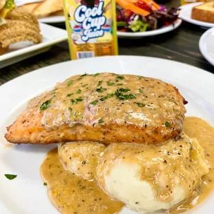 Creole Butter Salmon