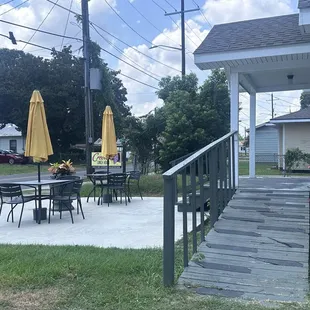 Front of business from parking lot