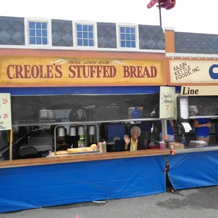 Creole Lunch House Food Booth Located In Food Area II at the Jazz Fest