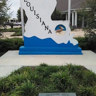 outside