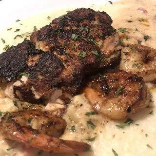 Salmon & Shrimp Loaded Fries