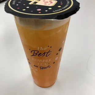 Mango green tea