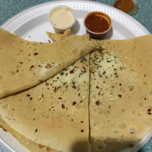 Savory crepe turkey ham and cheese