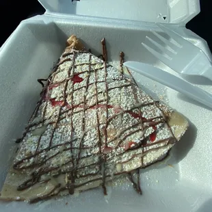 Strawberry Nutella Crepe