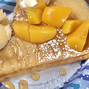 Mango Crepe