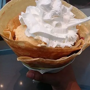 Cheesecake Crepe!