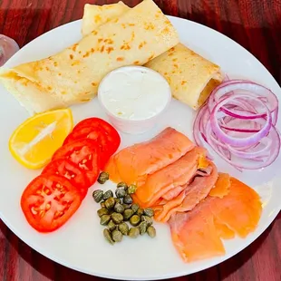 Salmon Crepe