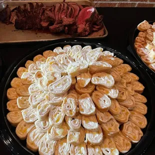 Catering dessert crepes