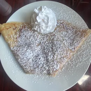 French Strawberry Cheesecake Crepe