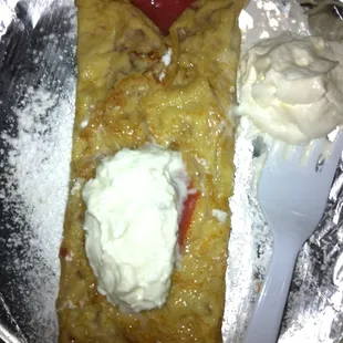 Rhubarb Ruby crepe at H&amp;8th OKCNightMarket