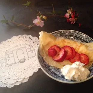 crepes, food