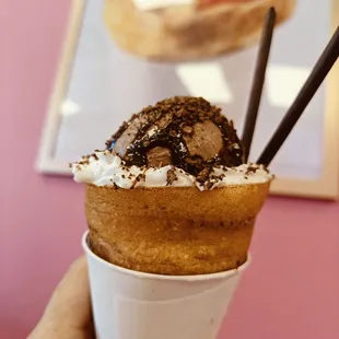 The Strawnana Cocoa Crepe!