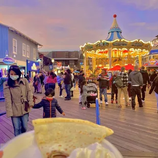 a slice of cake on a plate