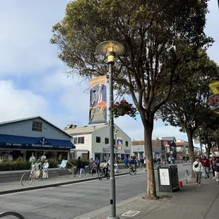 Outside of cafe area