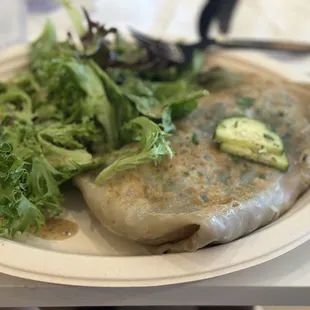 Vegan Mediterranean Medley Crepe