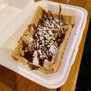 Dulce De Leche Turtle Crepe