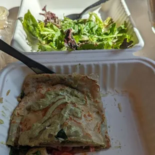 Turkey avocado with turkey subbed for ham