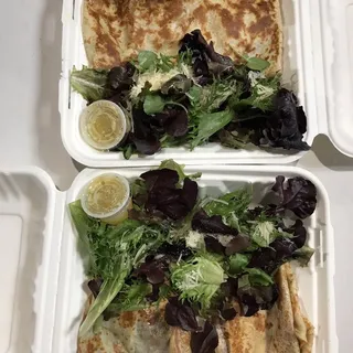 Chicken Basil Pesto Crepe