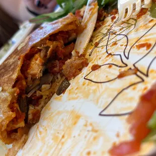 Mushroom and chicken