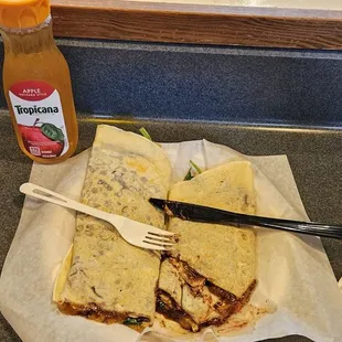 9/25/23 Nutella cheddar cheese and spinach crepe. 1st customer to order this combination here by this young owner.