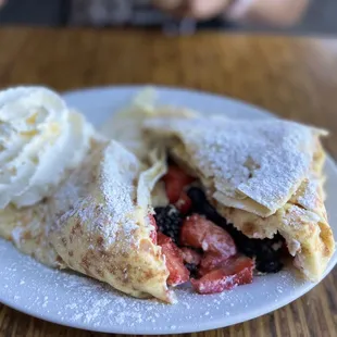 The Inside of the "Lemon Berry Dream". So Good