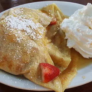 The Ana Bananas Foster Crepe