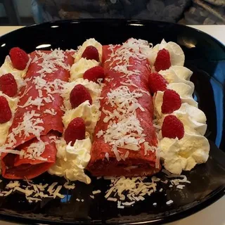 Red Velvet Crepe