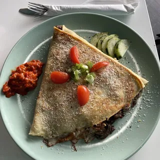 Ground Beef Crepe