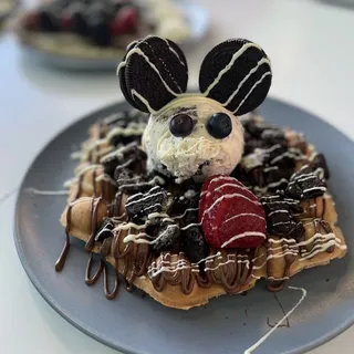 Cookie Monster Waffle