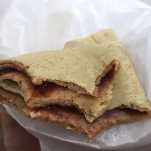 nutella crepe