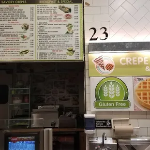 Gluten free options +1.99