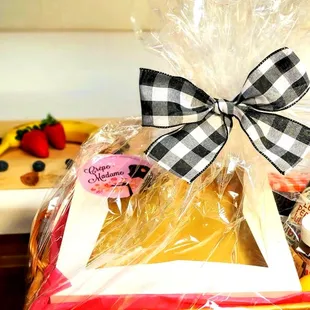 Now offering crepes gift basket