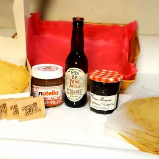 Now offering sweet crepes gift basket