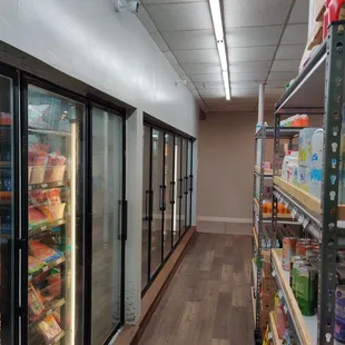 Frozen food aisle