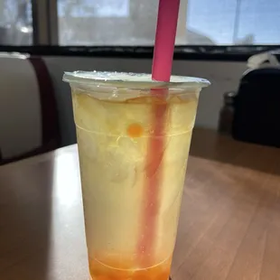 Hawaiian bubble tea