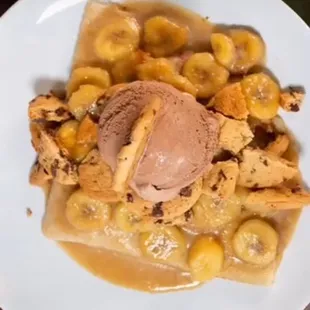 Banana Crepe