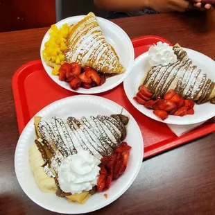 Wowza! This place won't disappoint! Fantastic menu selection and everything about the crepes we tried was perfection!