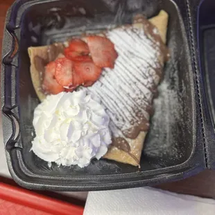 Nutella crepe