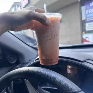 Iced White Raspberry Truffle so sweet but refreshingly caffeinated!