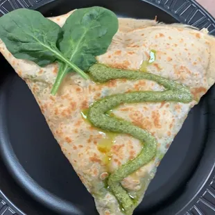 Chicken Pesto Crepe