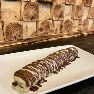 Banana Crepe Roll