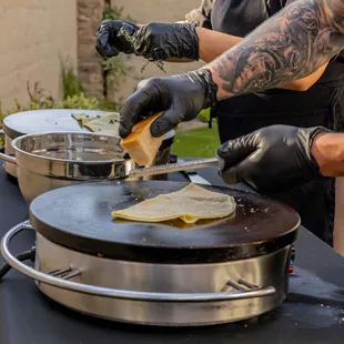 We work with high quality organic ingredients only